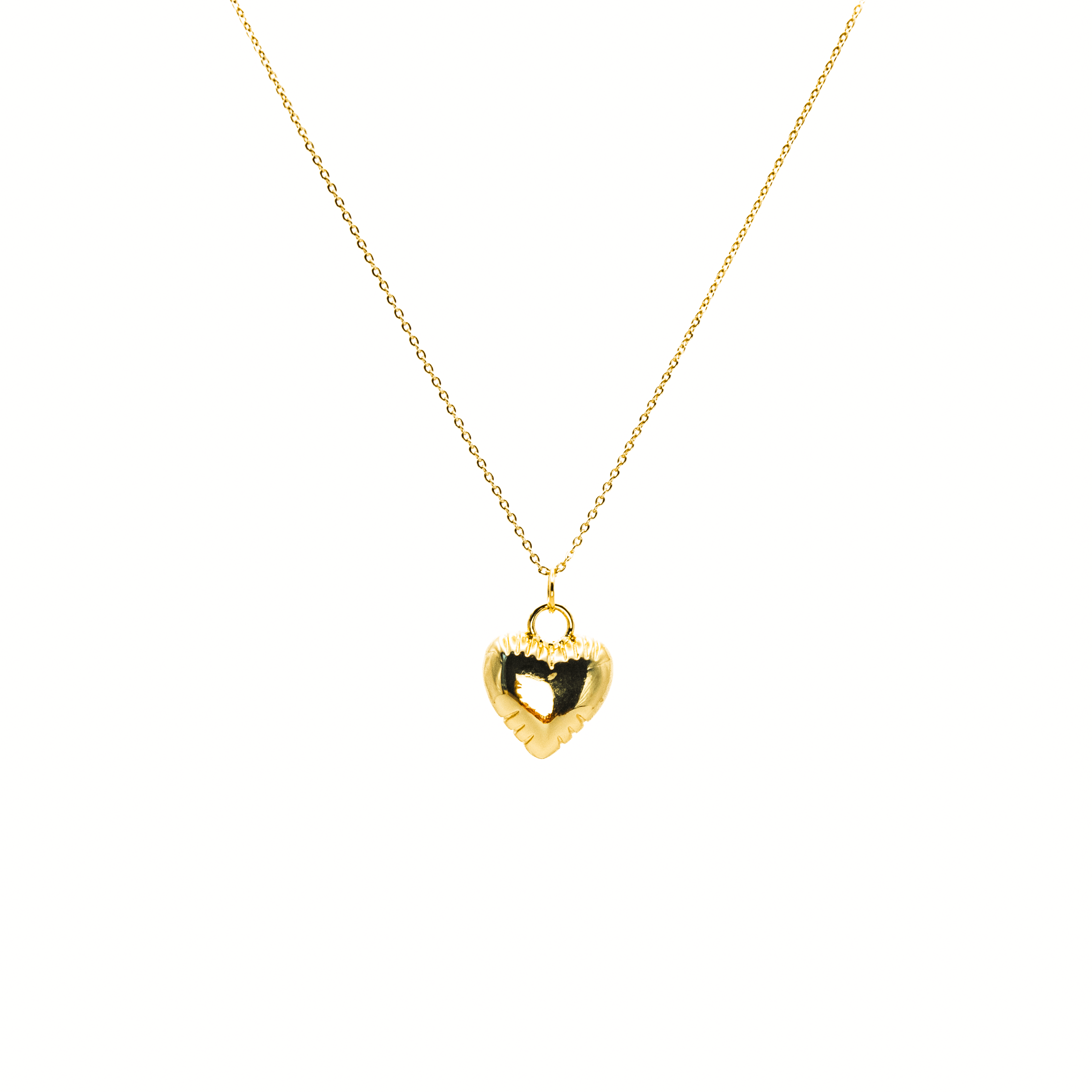 Collar Corazón Reversible liso